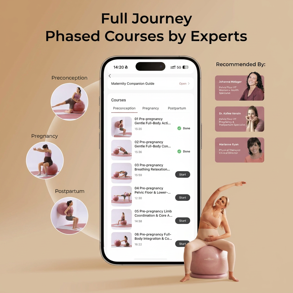 Pregnancy Yoga Maternity Ball