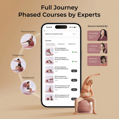 Pregnancy Yoga Maternity Ball