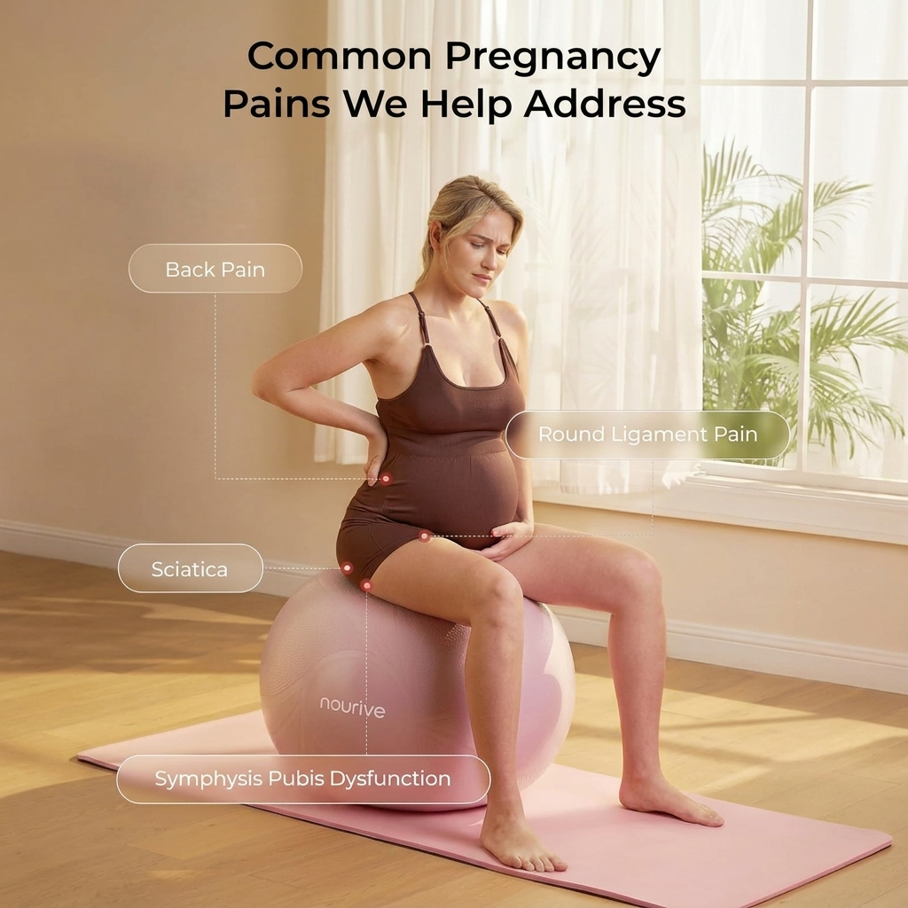 Pregnancy Yoga Maternity Ball